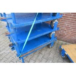 PROFESSIONELE transportkar met hefschamel. Gebruikt